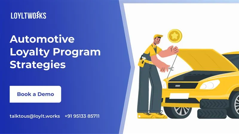 Automotive loyalty program features.