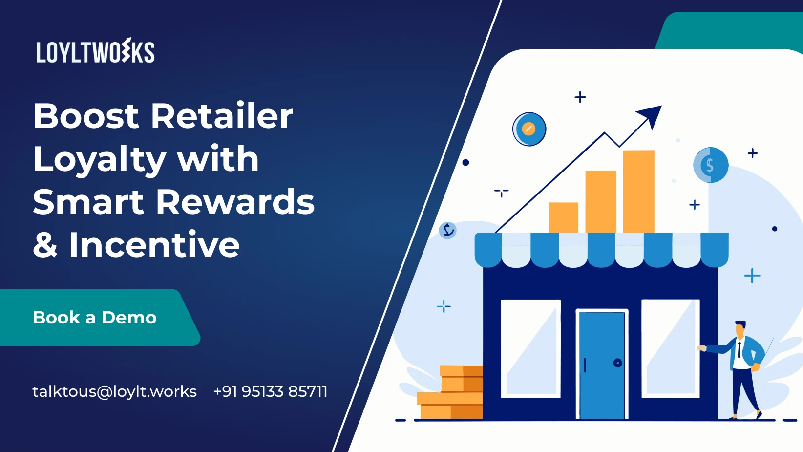 Retailers receiving rewards and recognition for their loyalty