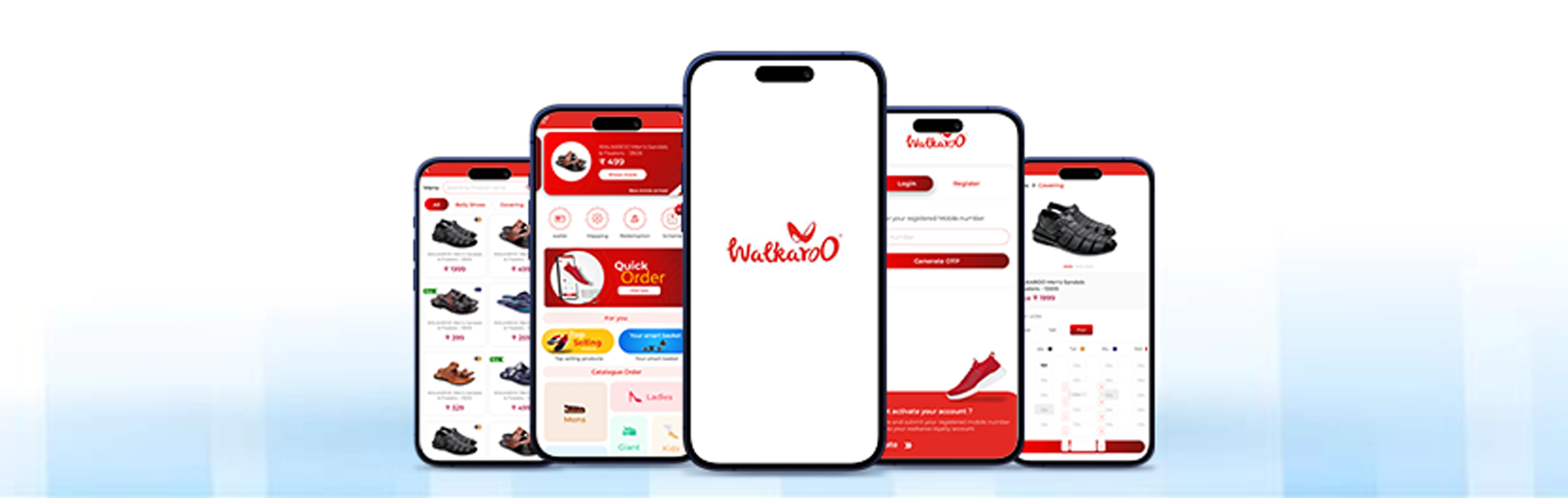 Walkaroo Connect App Mock